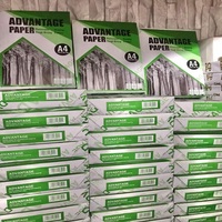Papier copie A4 blanc 80 g/m² haute luminosité 100 % pâte de bois vierge pour impression scolaire