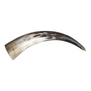 Taza de cerámica de cuerno vikingo festivo hecho a mano para hidromiel y cerveza para fiestas navideñas y alegrías navideñas - Product Image 3