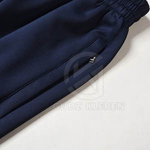 ชุดวอร์มสีพื้นสำหรับผู้ชายชุดวอร์มสีล้วนสำหรับผู้ชายชุดวอร์มกลางแจ้งแบบไม่มีลายออกแบบได้ตามที่ต้องการ - Product Image 5