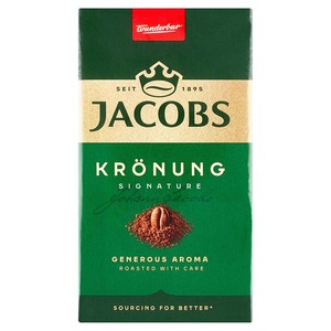 Para la venta 250g Jacobs Kronung Café molido Mezcla aromática El mejor asado Perfecto para el desayuno Elaboración y hospitalidad - Product Image 4