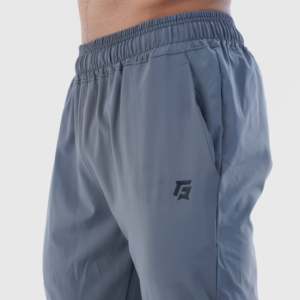 Pantalon de jogging décontracté Forge 100% coton, coupe droite, motif uni, élastique, personnalisable, coloré, léger, en laine, disponible du XL au 6XL, gris - Product Image 6