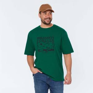 Conception personnalisée T-shirt graphique imprimé Tee Mock Neck Heavyweight 100% Cotton Breathable Anti-Wrinkle Boxy Cropped T Shirt Men's - Product Image 2