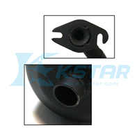 Tuyau d'échappement K Star en acier neuf pour moto horizontale Aprilia Yamaha MBK Malaguti Benelli Beta Minarelli IATF16949