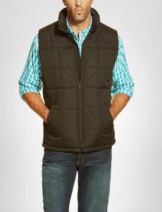 Gilet de Costume Homme Grande Taille Noir Formel Col V Simple Boutonnage Tissu Respirant Fermeture Éclair Service OEM Printemps/Automne - Product Image 1