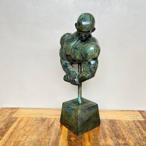 Esculturas decorativas de metal para mesa Exportador mayorista Esculturas de metal de diseño Esculturas de metal al por mayor - Product Image 3