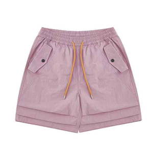 New Arrivals <b>Men's</b> Casual 320g Cargo <b>Shorts</b> Mid Loose Quarter Pants Wrinkle Effect <b>Leopard</b> Fashion Canvas - Product Image 4