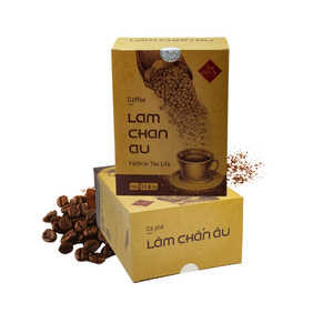 Boîte de poudre de café livraison rapide Odm Service personnalisé utilisation avec emballage d'eau bouillante dans un sac de pochette en carton fournisseur vietnamien - Product Image 5