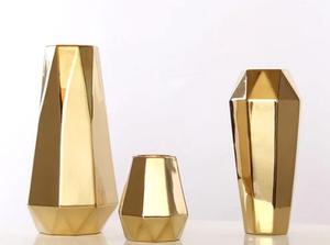 Haute qualité Design moderne fonte d'aluminium intérieur affichage Pots de fleurs belle qualité Vases pour mariage maison salon décor - Product Image 6