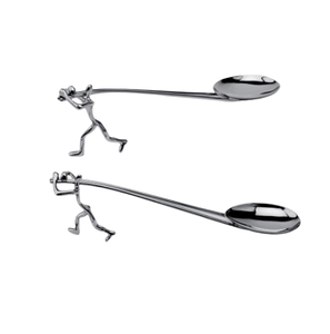 Style traditionnel Durable Top Couverts À La Mode Argent Cuillère En Acier Inoxydable pour Mariages Maison Hôtels Couverts - Product Image 2