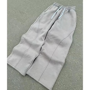 Pantalones Deportivos Anchos de Pierna Ancha para Hombre, Estilo Casual Ligero, Personalizados, de Moda Urbana, con Frente Plano, Lavados, Holgados y Acampanados - Product Image 4