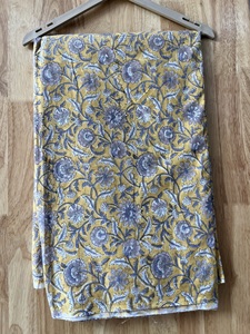 Tissu en coton léger imprimé à la main Tissu en coton de meilleure qualité pour robes, rideaux, literie et décoration intérieure - Product Image 4