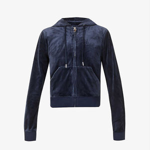 2025 Top meilleure vente hiver sweat à capuche pour femme Logo personnalisé velours 100% coton biologique Streetwear respirant - Product Image 4