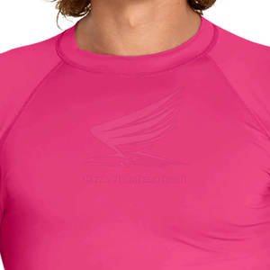เสื้อรัดกล้ามเนื้อแขนยาวของผู้ชายเสื้อรัดกล้ามเนื้อแห้งเร็วโลโก้ของคุณเอง - Product Image 3
