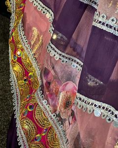 Robe traditionnelle afghane brodée Salwar Kameez en velours afghan faite à la main pour mariage et fête Taille personnalisée en coton pour femmes - Product Image 3