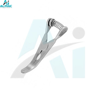 ALMAC Soft Jaw Glover Atrauma Bulldog Abrazaderas para sujetar vasos sanguíneos seguros y controlados en entornos quirúrgicos y clínicos - Product Image 3