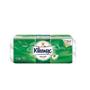 OEM High Quality 100% Virgin Malaysia Biodegradable Fluff Pulp 3/4 Ply High Density Best Absorbency 8000g 10/20 <b>Toilet</b> Tissue - Product Image 1