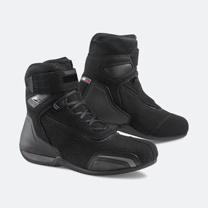 รองเท้าแข่งรถมอเตอร์ไซค์สีดำ-เทา น้ำหนักเบา คุณภาพสูง รุ่นล่าสุด ปี 2026 รับผลิตตามสั่งขายส่ง - Product Image 1