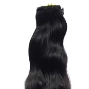 ผมต่อผมมนุษย์บริสุทธิ์ขนาด18นิ้วผมเรมี่ยาว30นิ้วผมตรงนุ่มหยักศก - Product Image 1