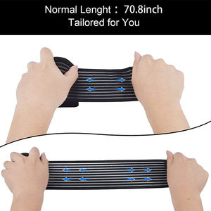 Envolturas de soporte de rodilla de levantamiento de potencia personalizadas para hombres Equipo de gimnasio de levantamiento de pesas de silicona - Product Image 5