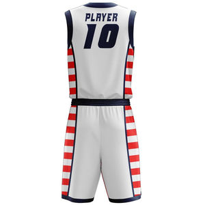 Uniforme de basket-ball, maillots de basket-ball personnalisés pour hommes, uniformes d'équipe, uniforme de Club de basket-ball - Product Image 3
