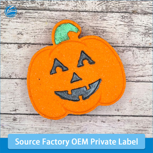 OEM personalizado Natural baño Fizzies Set forma de calabaza Halloween baño para bomba de etiqueta privada al por mayor a granel de Vietnam - Product Image 2