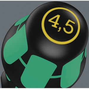 WERA 335 <b>Screwdriver</b> 4 mm Cutting Width 100 mm Blade Length 2-Component Handle Round Blade - Product Image 3