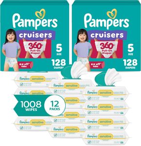 ผ้าอ้อมแพมเพิส สวอดเดลอร์ส ไซส์ 2 (10-22 ปอนด์) 186 ชิ้น ซึมซับดี ช่วยให้ลูกน้อยแห้งสบาย ปลอดภัยต่อผิว ใช้แล้วทิ้ง - Product Image 6