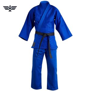 Customizable OEM 100% Cotton 240g Lightweight Breathable Judo / Karate Gi Silk Screen Printing Front Logo Unisex Adult WEARS - Product Image 3