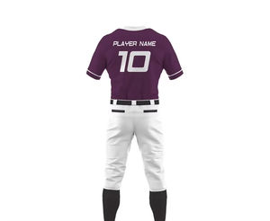 Uniforme de Béisbol de Último Diseño con Servicio OEM, 100% Poliéster, para Hombres Adultos, Ropa Profesional para Equipos, Precio Accesible - Product Image 3