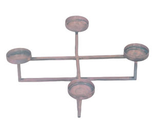 Green Aluminium <b>Large</b> Stand <b>Candle</b> Holder Customise Decorative Stand for Home Living Room Table Modern Vintage - Product Image 6