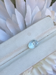 พลอยเจียระไนเพชรสีขาวทรงวงรีสีธรรมชาติกะรัต1.67กะรัตสำหรับทำเครื่องประดับ - Product Image 6