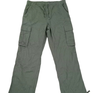 กางเกงคาร์โก้ผ้าใบวินเทจของผู้ชายแบบลำลองมีกระเป๋าหลาย100% เอวสูงปานกลางผ้าฝ้ายแบบปรับแต่งได้มีสไตล์ - Product Image 1