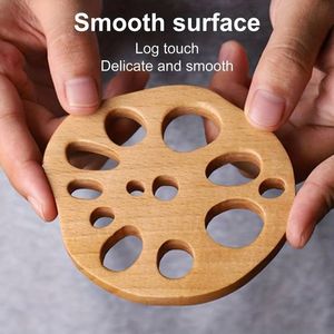 New Looks Sous-verres à sublimation Bois de liège Sous-verre personnalisé pour boissons Dessous de verre carrés ronds vierges Articles de cuisine Vaisselle Tapis - Product Image 2