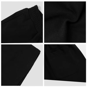Pantalones cortos deportivos holgados y transpirables para hombres de entrenamiento al aire libre versátiles neutros y cómodos de algodón ultrafino a la moda - Product Image 6