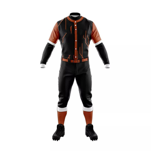 Vêtements de sport de nouveau style Ensemble d'uniformes de baseball pour hommes à vendre Uniformes de baseball de softball de haute qualité à bas quantité minimale de commande - Product Image 5