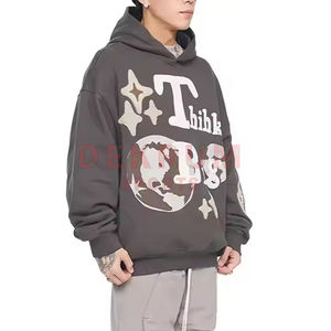 Nouveau Hoodie Homme Hiver en Matière Chaude avec Impression en Relief Style Urbain - Product Image 4