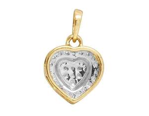 Tendance en forme de coeur 925 argent Sterling VVS glacé Moissanite diamant pendentif pour femmes bijoux Hip Hop - Product Image 4