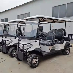 Carritos de Golf Eléctricos Todoterreno de 6 Plazas, Motor de CA de 7.5KW, Velocidad de 30 mph - Product Image 1