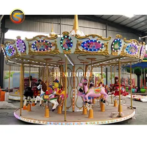 Парк Аттракционов Дети Fairground Merry Go круглая карусель игрушка для продажи