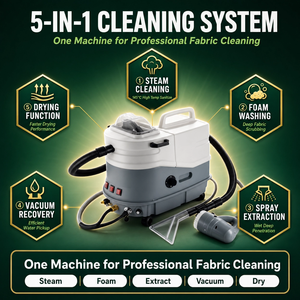 Máquina <span class=keywords><strong>de</strong></span> Limpieza <span class=keywords><strong>de</strong></span> Sofás <span class=keywords><strong>a</strong></span> <span class=keywords><strong>Vapor</strong></span> 145 ℃   Limpiador <span class=keywords><strong>de</strong></span> Espuma para Tapicerí<span class=keywords><strong>a</strong></span>, Máquina <span class=keywords><strong>de</strong></span> Limpieza para Sofás, Alfombras y Interiores <span class=keywords><strong>de</strong></span> Automóviles - Product Image 1