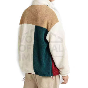 Oem Design 2025 Custom Winter <b>Sherpa</b> <b>Fleece</b> <b>Men's</b> Jackets Outerwear Warm <b>Man</b> Jackets Wholesale <b>Sherpa</b> <b>Fleece</b> Jacket For <b>Man</b> - Product Image 2