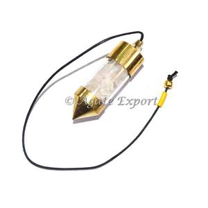 Péndulo de metal y latón, Péndulo de latón y latón, Péndulo de Isis de latón plateado para venta al por mayor - Product Image 3