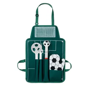 Donau Bally Personalized Soccer <b>BBQ</b> Accessories Set Custom Gadgets for Outdoor Barbecues - Product Image 1
