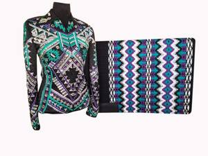 Veste de spectacle Western Custom Rodeo Queen avec coussinet Fermeture à glissière respirante Fourniture ODM - Product Image 3