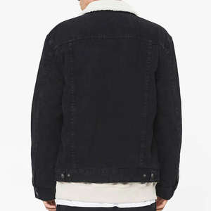 Veste chaude d'hiver de haute qualité pour hommes veste en jean mince classique à la mode veste en jean Hip Hop décontractée pour vêtements pour hommes - Product Image 5