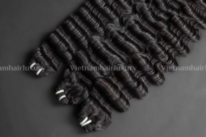 Extensions de cheveux naturels vierges Remy vietnamiens VNHL, vente en gros, plusieurs donneurs - Product Image 2
