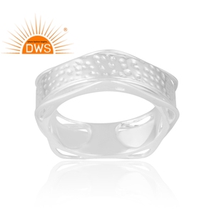 Anillo de Plata de Ley Hecho a Mano, Diseño Personalizado, Joyería para Mujer, Regalo para Ella, Gran Venta - Product Image 1