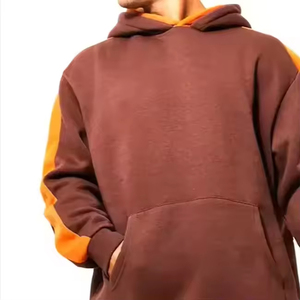 Chándal a rayas laterales de color sólido desteñido por el sol lavado con ácido ropa informal de última moda para hombre al mejor precio al por mayor con servicio OEM - Product Image 3