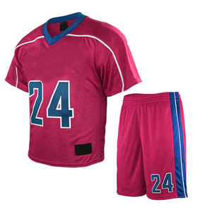 Uniformes de lacrosse imprimés par transfert thermique personnalisés, tissu en maille 100% polyester / Shorts de lacrosse en maille polyester - Séchage rapide - Product Image 6