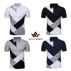 Camiseta de Golf de manga corta para hombre, Polo personalizado de algodón 100%, Oem, Logo sublimado, alta calidad, venta al por mayor - Product Image 6